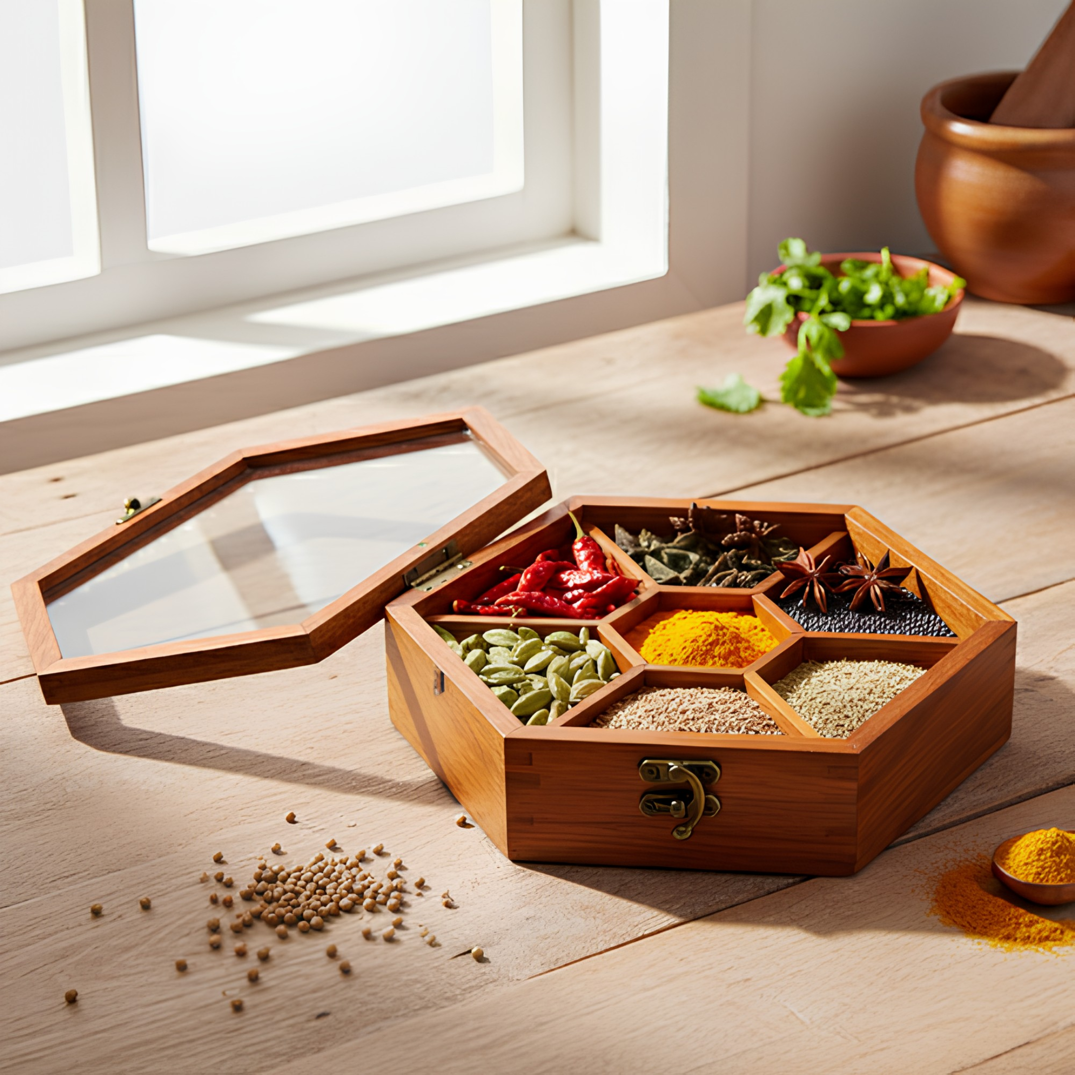 Hexa Masala Box