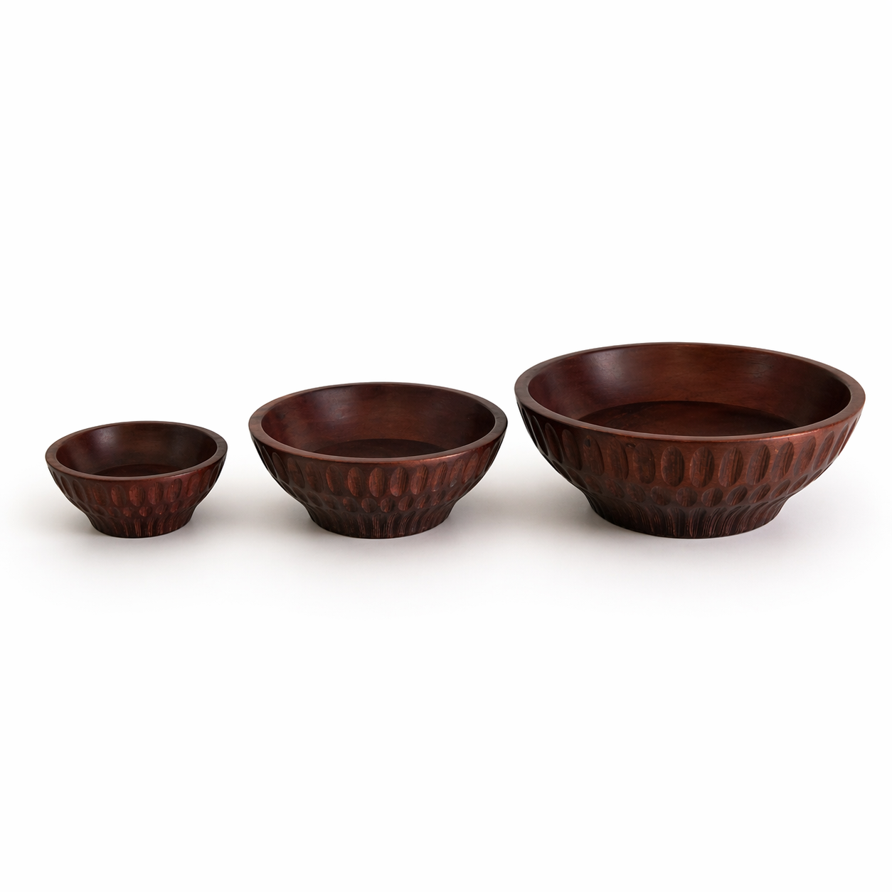 Ridge Serving Bowl – Mango Wood